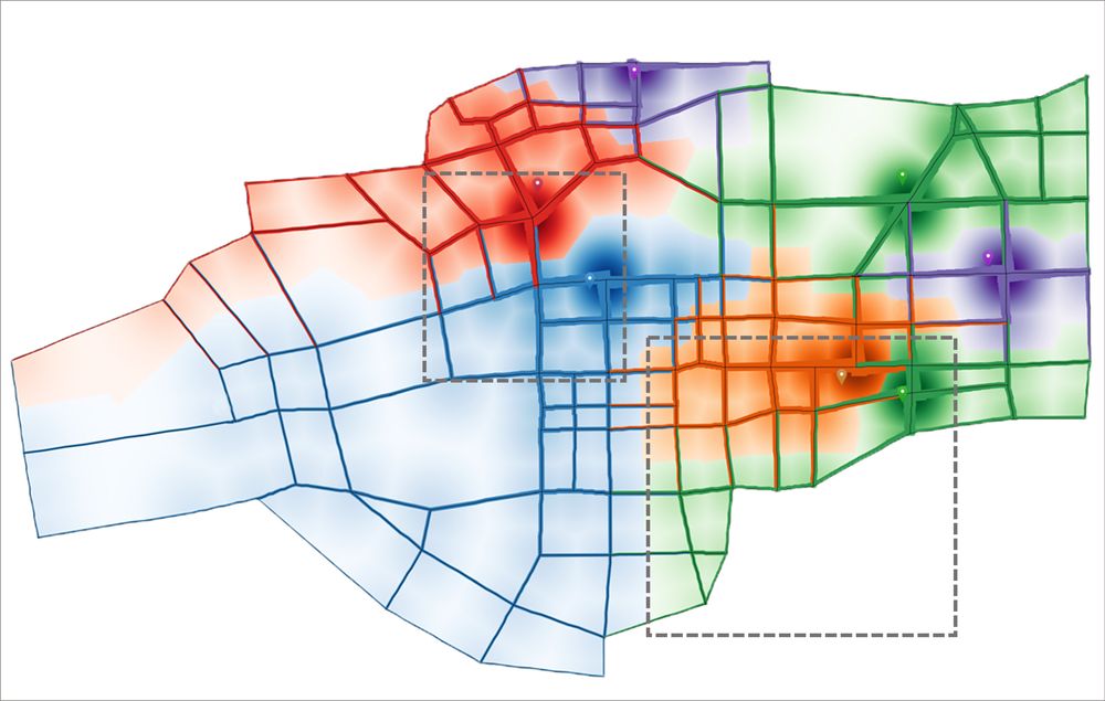 Topology Density Map for Urban